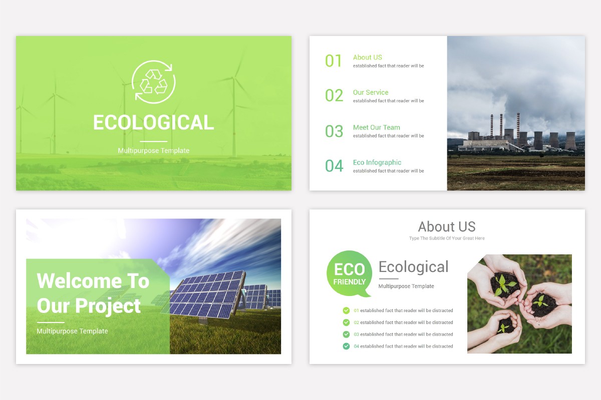 Free Ecology PowerPoint Presentation Template | Nulivo Market