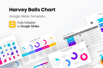 Harvey Balls Chart Google Slides Template