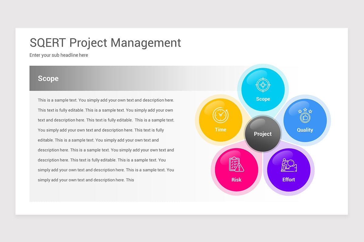 SQERT Project Management Google Slides Template | Nulivo Market
