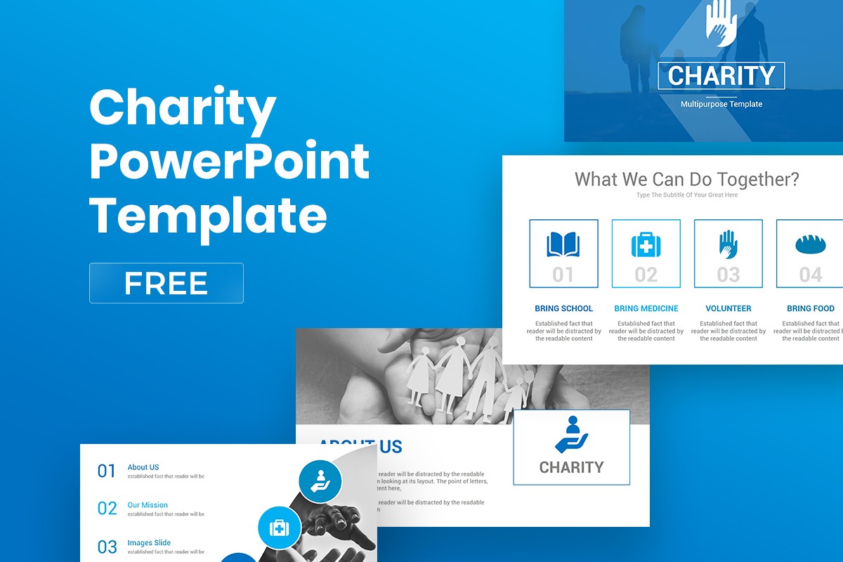 Free Charity PowerPoint Presentation Template | Nulivo Market