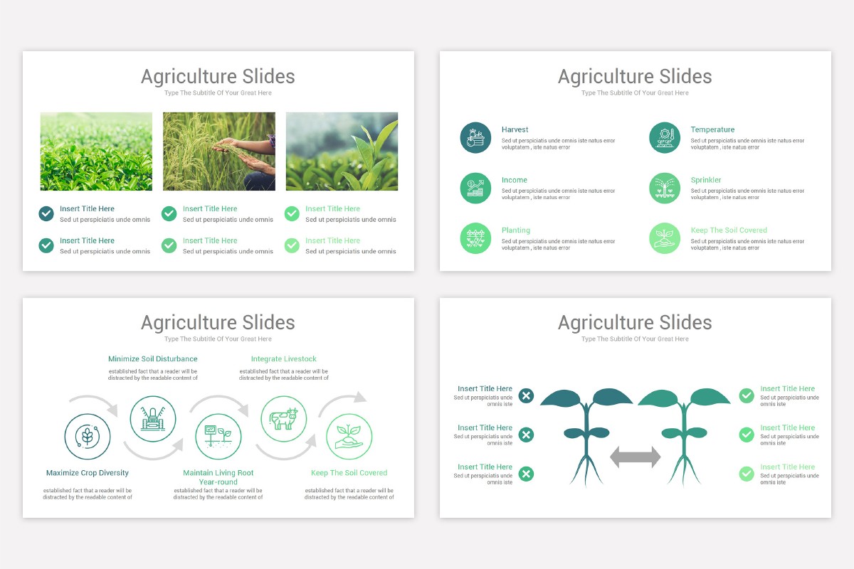 Free Agriculture PowerPoint Template | Nulivo Market