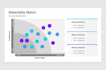 Materiality Matrix Google Slides Template | Nulivo Market