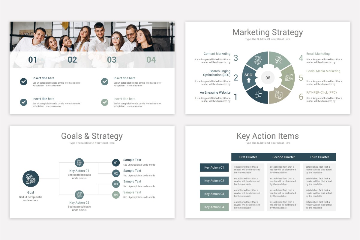 Free Marketing Plan PowerPoint Template | Nulivo Market