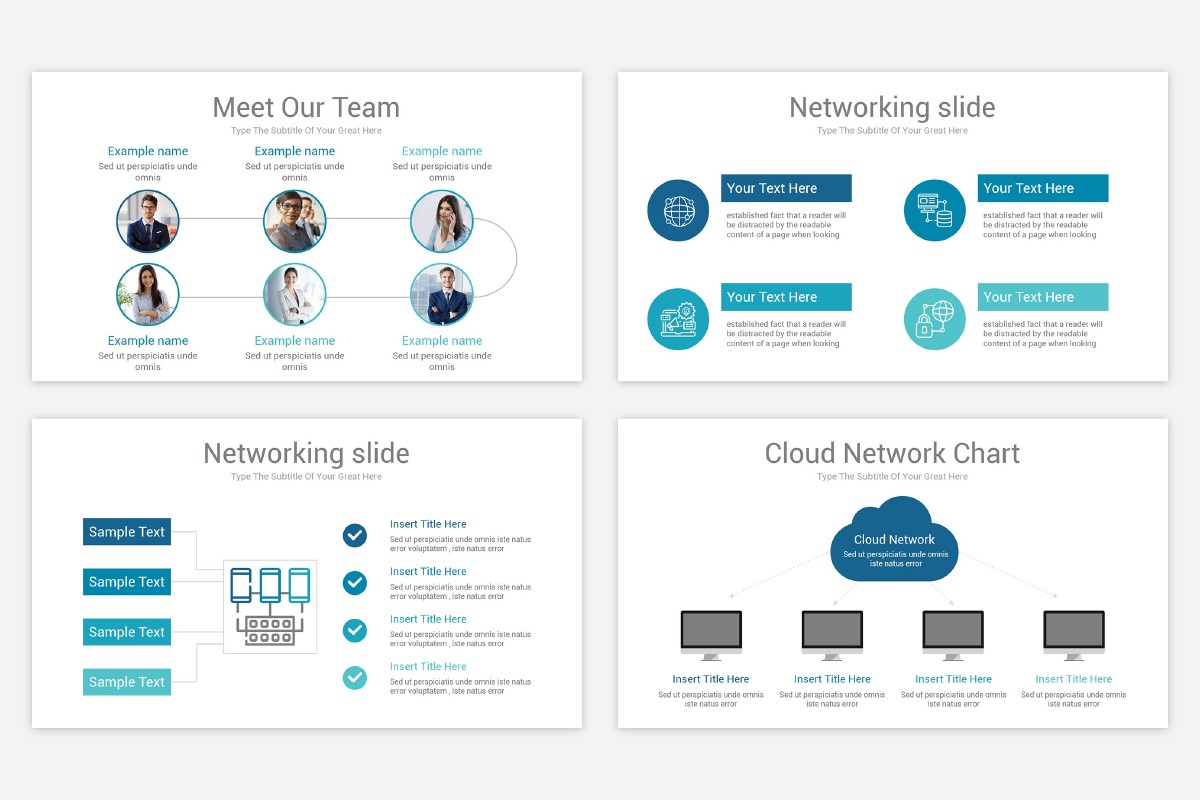 Network Powerpoint Template