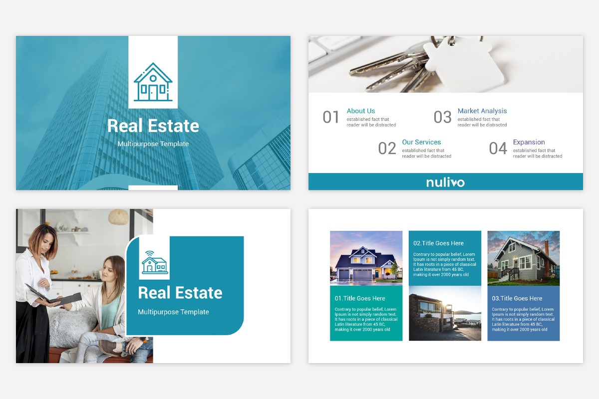 Real Estate Powerpoint Template Free Download Nulivo Market
