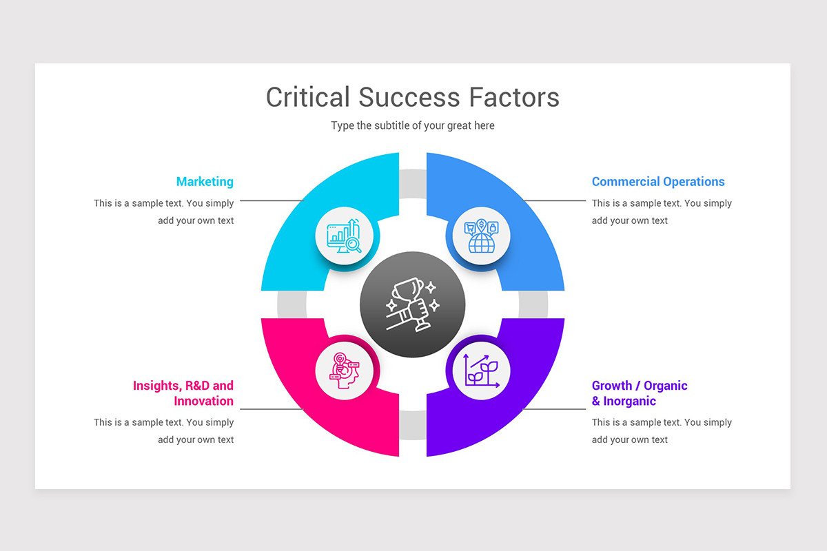 Critical Success Factors PowerPoint Template | Nulivo Market