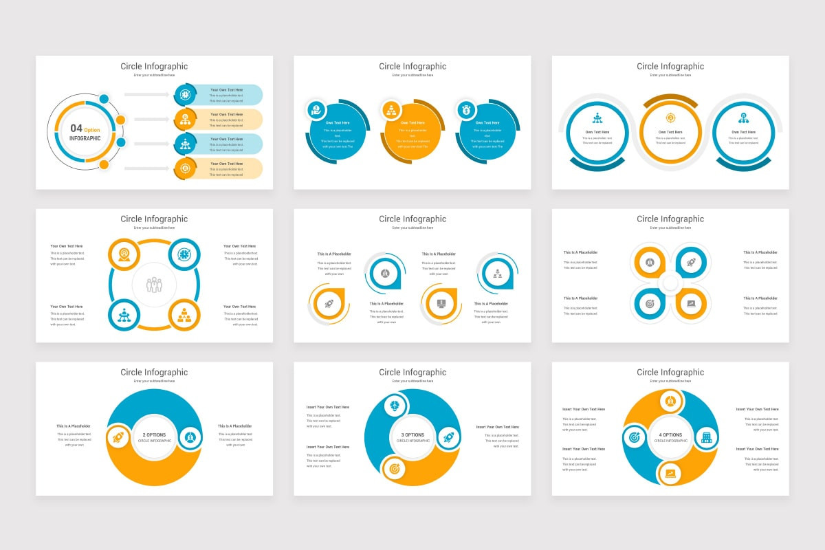 Custom Circles PowerPoint Template | Nulivo Market