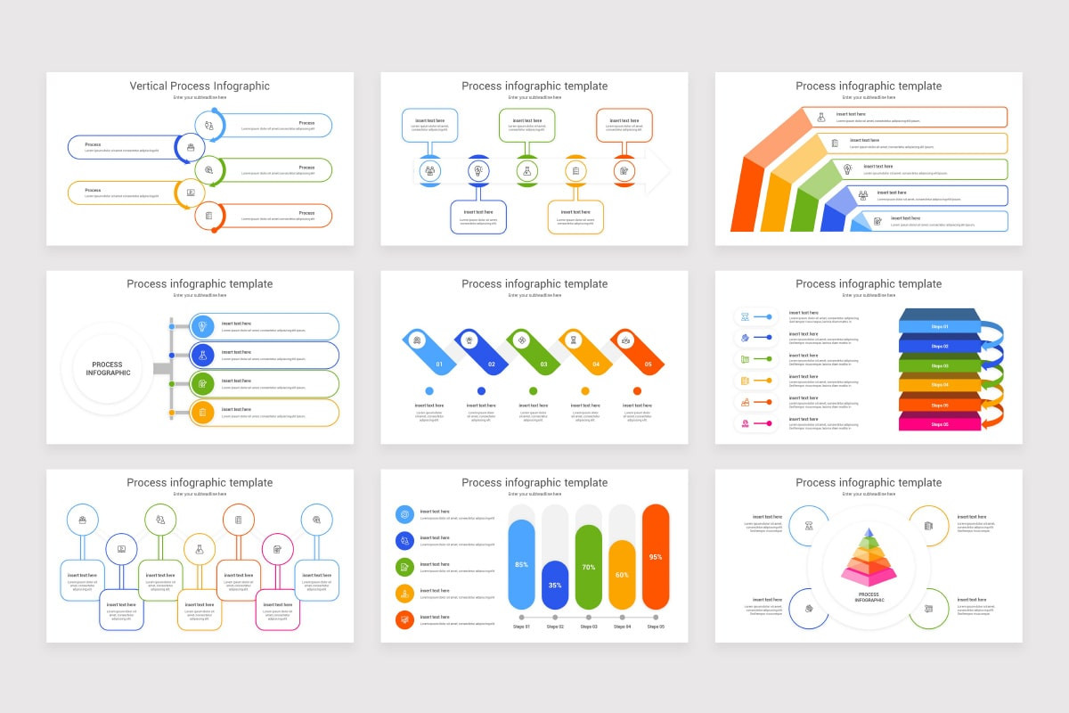 Process Template Key Custom Process Keynote Template | Nulivo Market