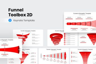Funnel Toolbox 2D Keynote Template