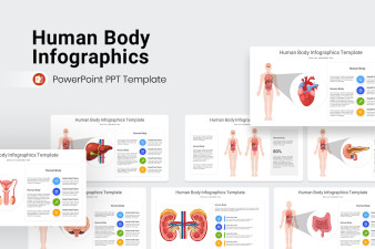 Human Body Infographics PowerPoint Template