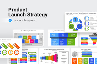 Product Launch Strategy Keynote Template