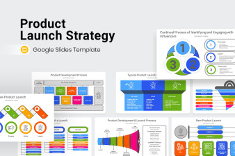 Product Launch Strategy Google Slide Template