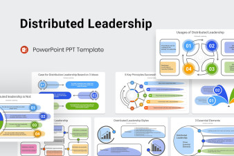 Distributed Leadership PowerPoint Template