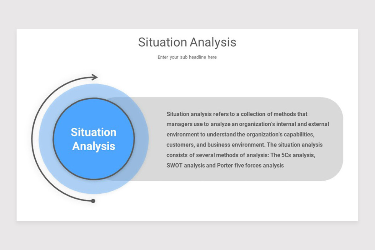 Situation Analysis Google Slide Template | Nulivo Market