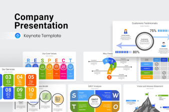 Company Presentation Keynote Template