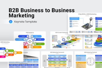 B2B Business to Business Marketing Keynote Template