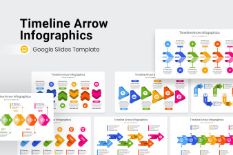 Timeline Arrow Infographics Google Slide Template