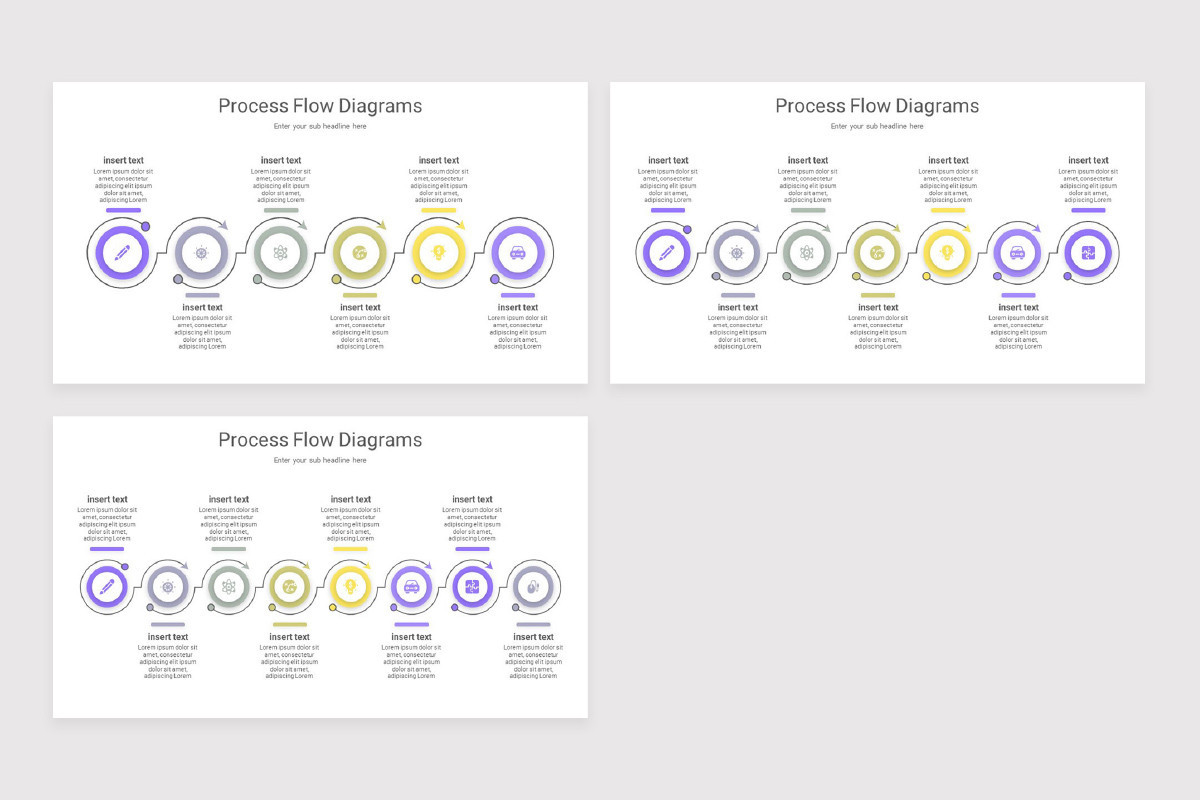Powerpoint Accent Process Chart 8 Steps Process Timeline Infographics PowerPoint Template | Nulivo Market