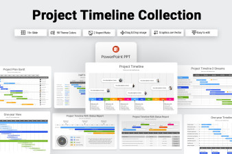 Project Timeline Collection PowerPoint Template