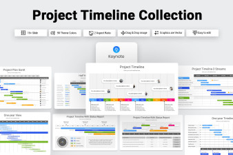 Project Timeline Collection Keynote Template