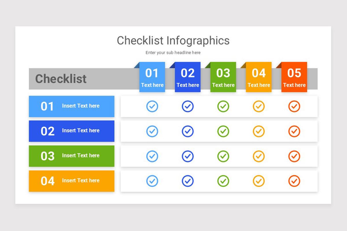 Info Checklist Checklist Infographics Keynote Template | Nulivo Market