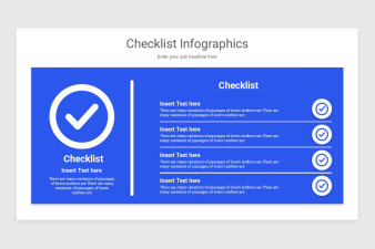 Checklist Infographics Keynote Template | Nulivo Market