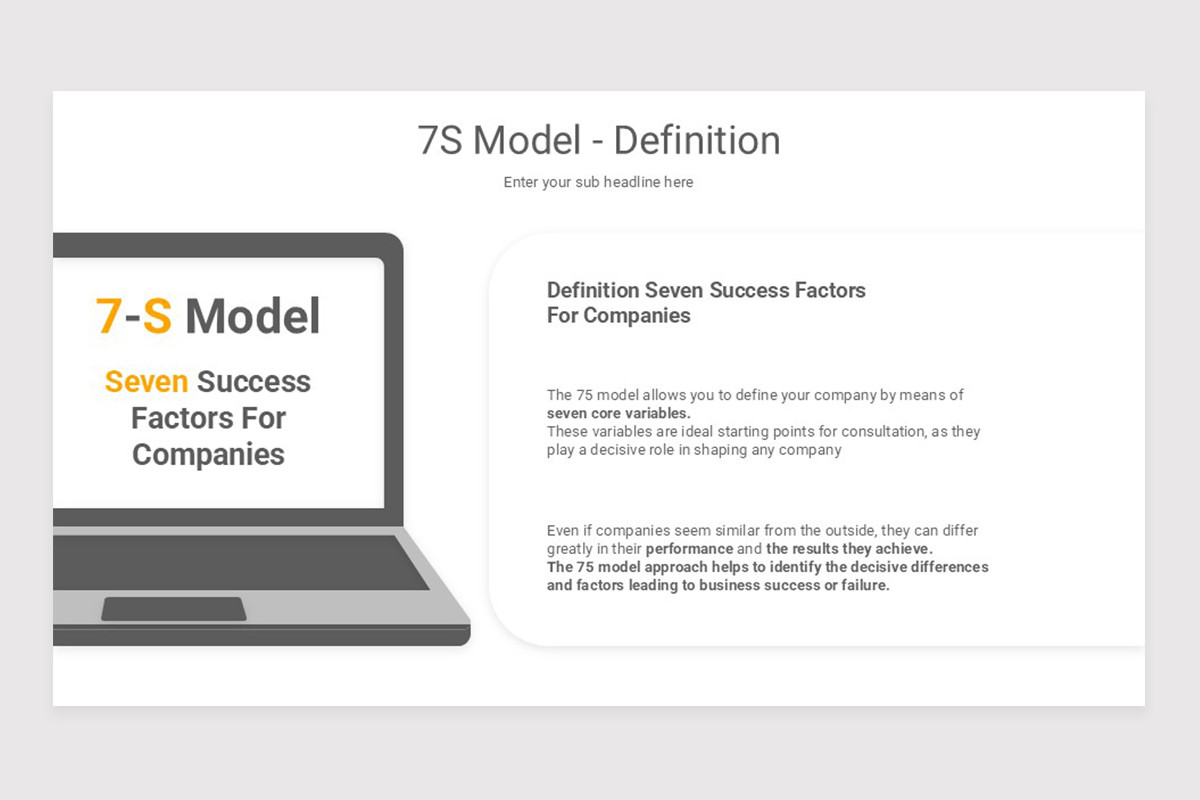 7-S Model Keynote Template | Nulivo Market