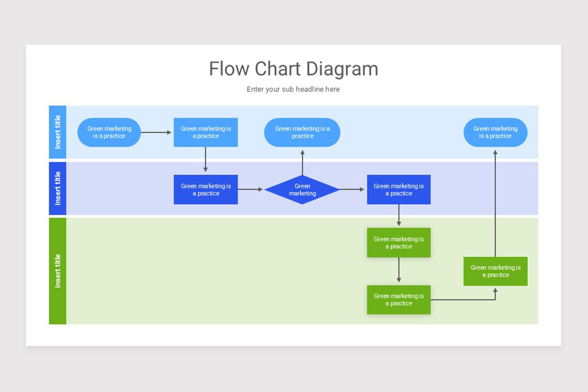 Flow Chart Diagram PowerPoint Template | Nulivo Market
