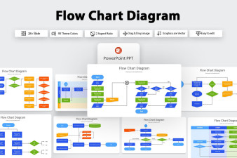 Flow Chart Diagram PowerPoint Template