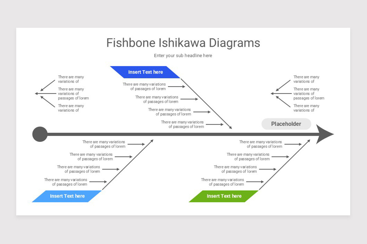 Fishbone Ishikawa Diagrams PowerPoint Template | Nulivo Market