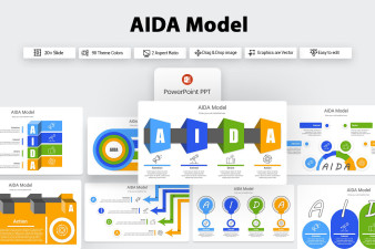 AIDA Model PowerPoint Template