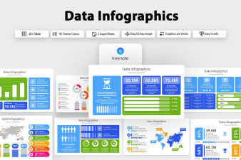 Data Infographics Keynote Template