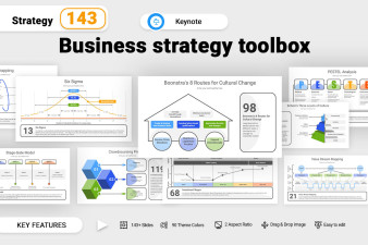 Business Strategy Toolbox Keynote Template