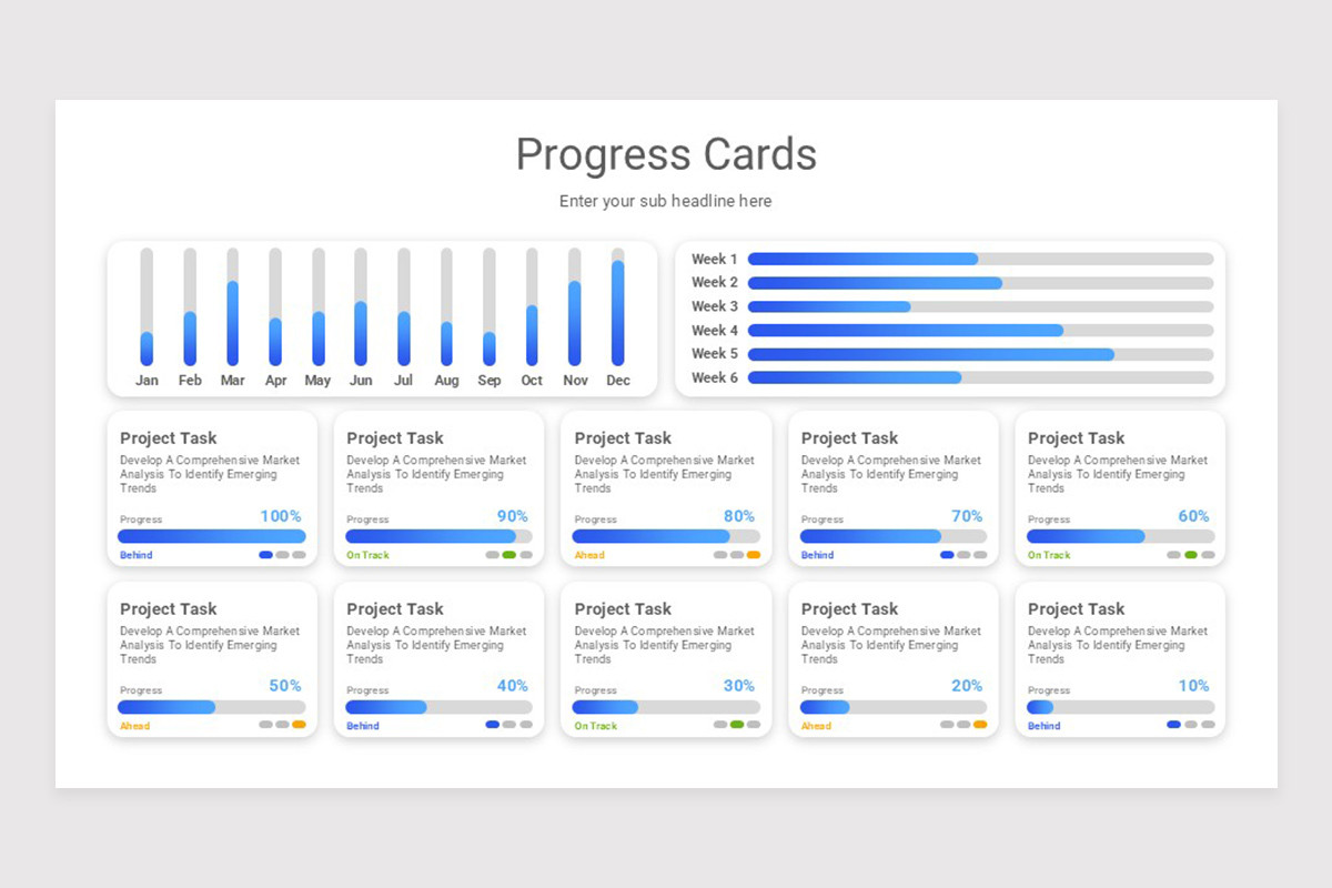 Widget Collection PowerPoint Template | Nulivo Market