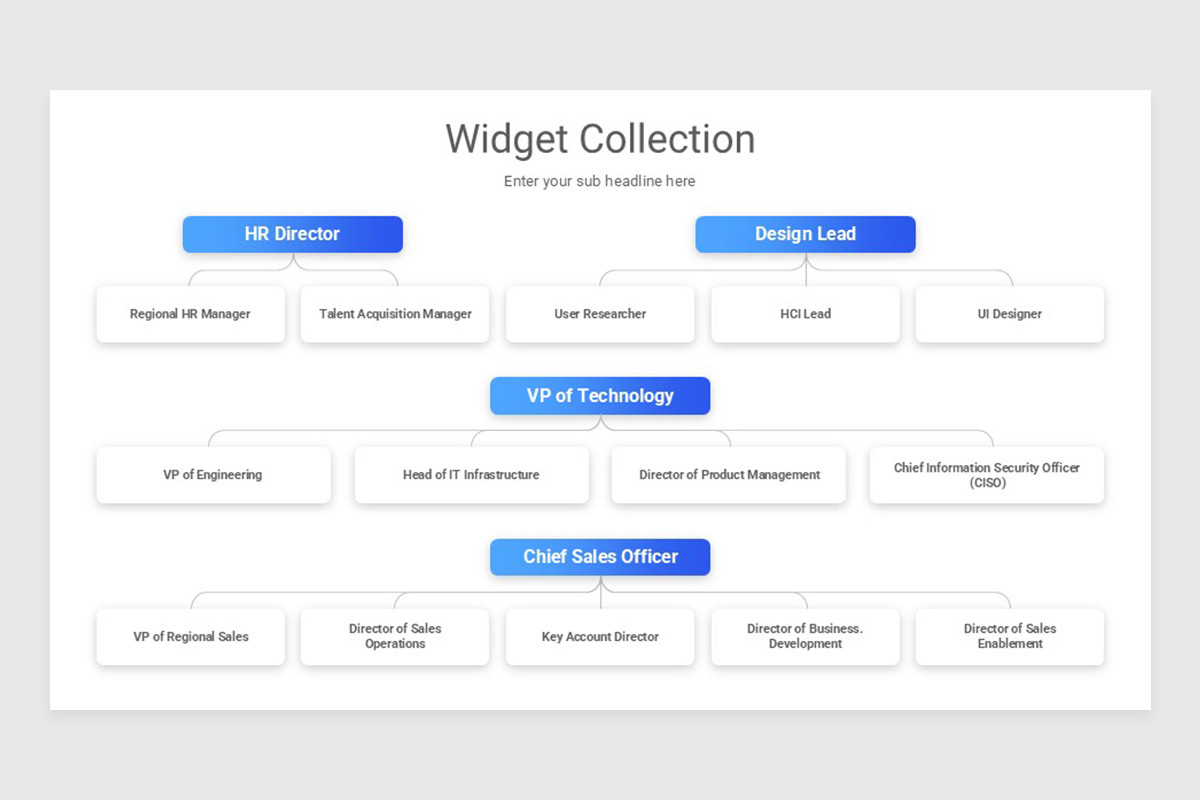 Widget Collection PowerPoint Template | Nulivo Market