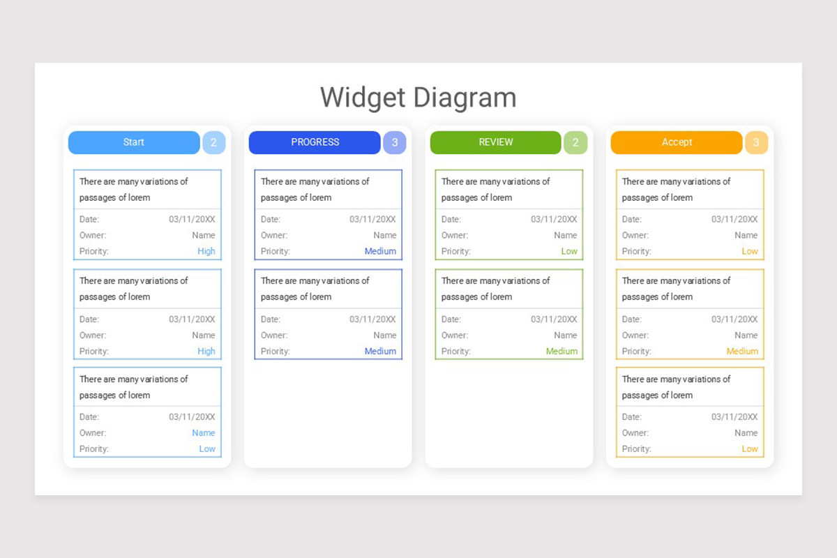 Widget Collection Parte2 PowerPoint Template | Nulivo Market