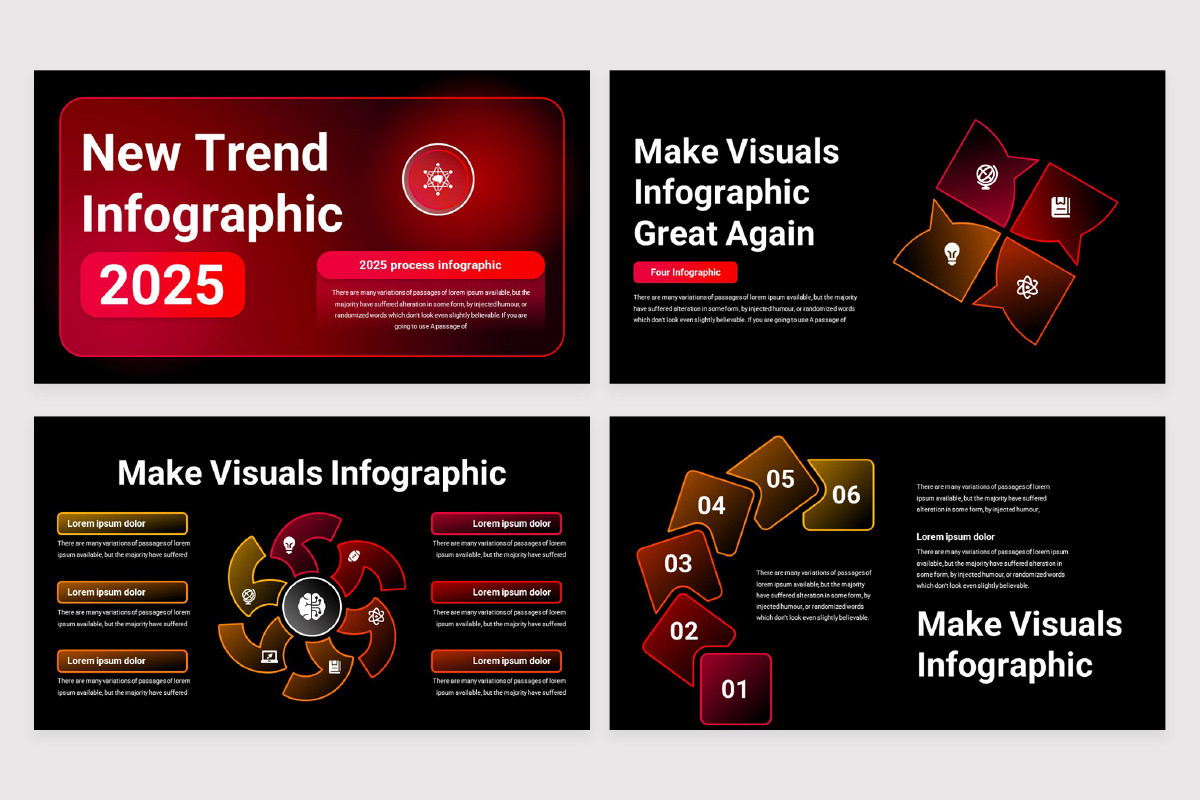 New Trend Process Infographic Google Slide Template | Nulivo Market