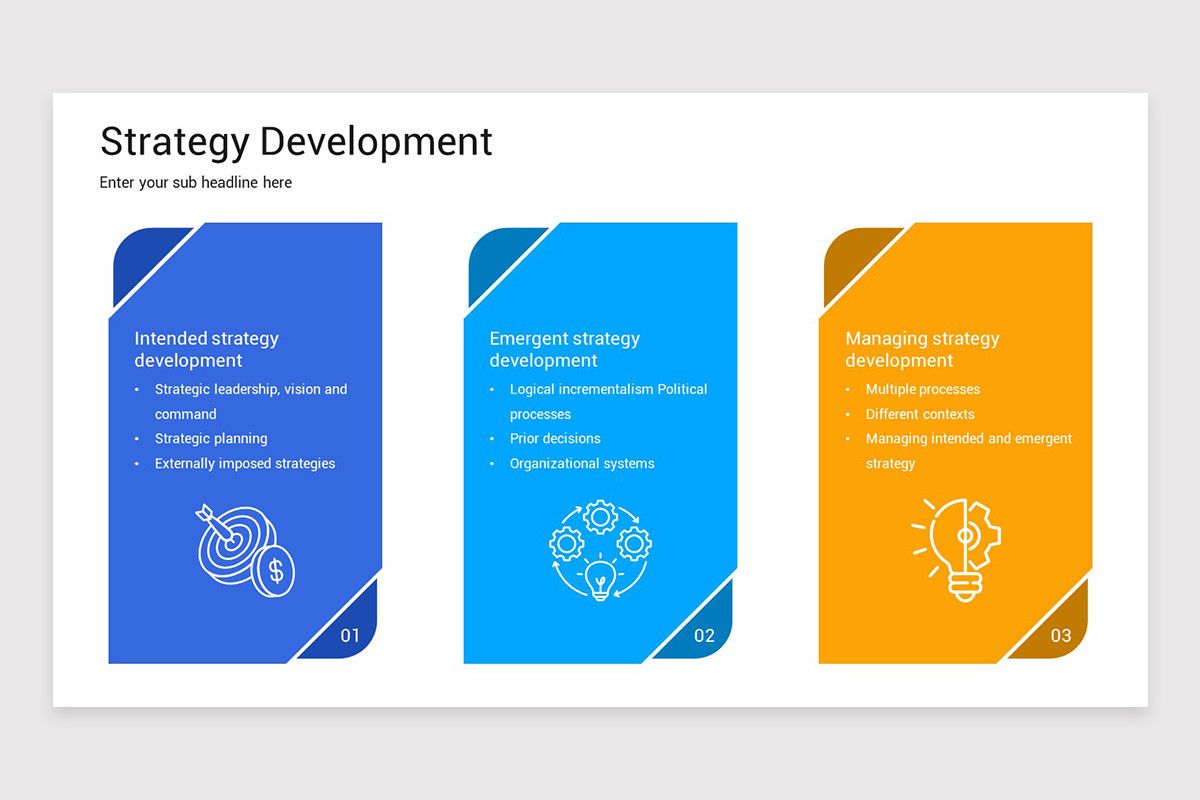 Strategy Development Presentation Google Slides Template | Nulivo Market