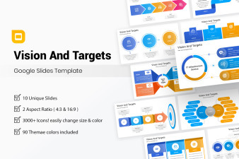 Vision And Targets Presentation Google Slides Template