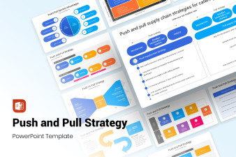 Push and Pull Strategy PowerPoint Template