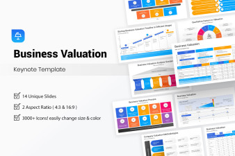 Business Valuation Keynote Template