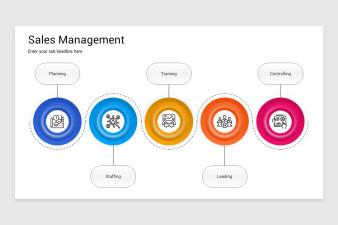 Sales Management Presentation PowerPoint Template | Nulivo Market