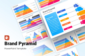 Brand Pyramid Presentation PowerPoint Template