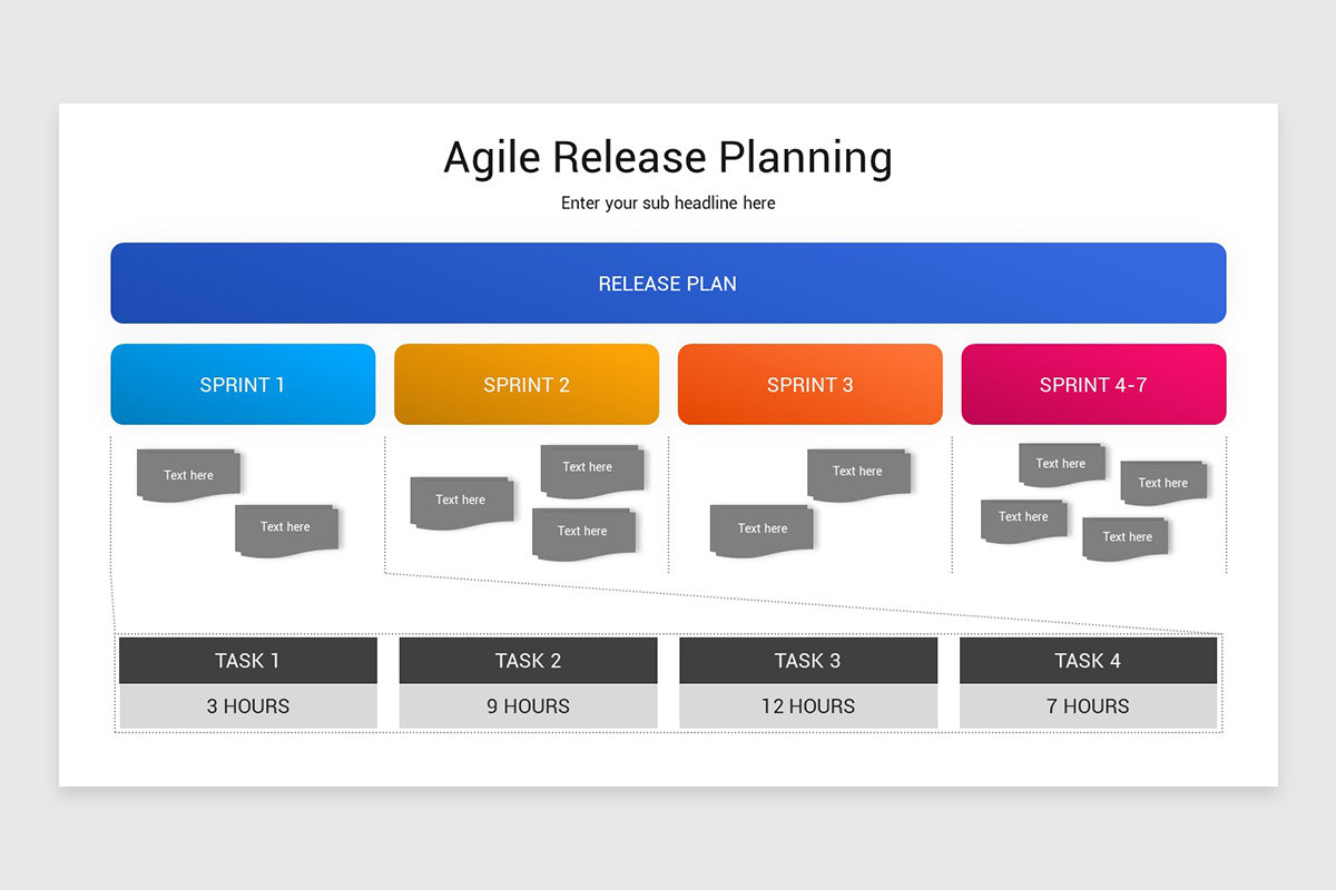 Agile Release Planning Keynote Template | Nulivo Market