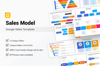 Sales Model Presentation Google Slides Template