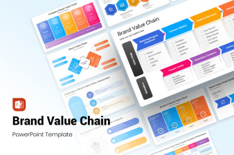 Brand Value Chain Presentation PowerPoint Template