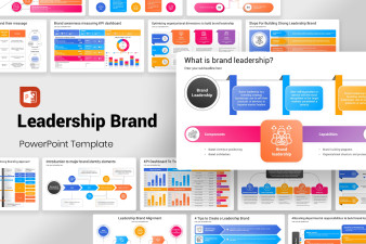 Leadership Brand Presentation PowerPoint Template