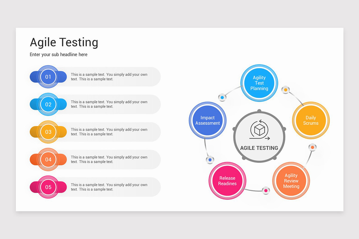 Agile Testing Presentation PowerPoint Template | Nulivo Market