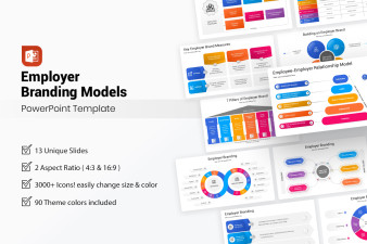 Employer Branding Models PowerPoint Template