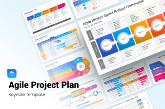 Agile Project Plan Presentation Keynote Template